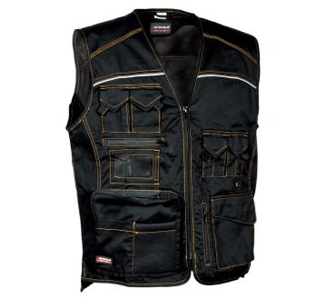 Gilet de travail sans manches Cofra - EXPERT noir