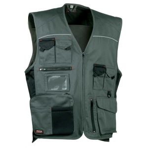 Gilet de travail sans manches Cofra - EXPERT bleu 2