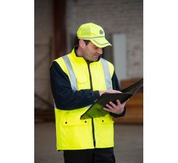 Doublure de la parka de signalisation 4 en 1 P98 avec manches