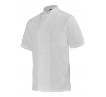 VESTE CUISINE HOMME PEELER MANCHES COURTES - LAFONT