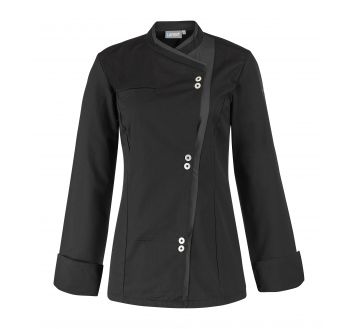 Veste de cuisine pour femme Lafont - 27ROSEMARY noir