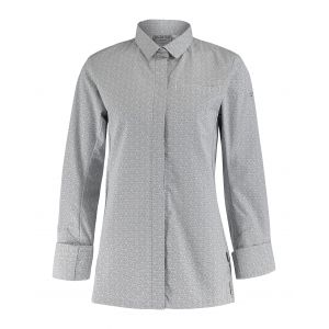 Veste de cuisine pour femme Lafont - 27CHIVES gris clair