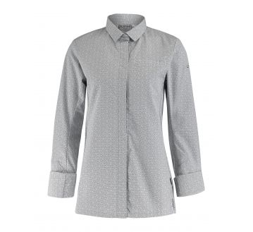 Veste de cuisine pour femme Lafont - 27CHIVES gris clair