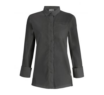 Veste de cuisine pour femme Lafont - 27CHIVES gris foncé