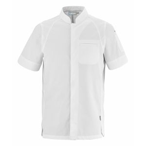 Veste de cuisine pour homme à manches courtes Lafont - 27BASILMC blanc