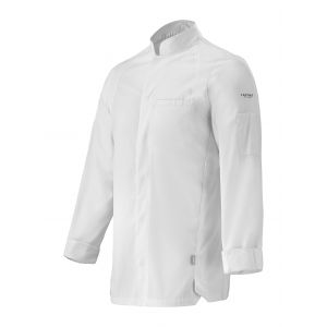 Veste de cuisine pour homme à manches longues Lafont - 27BASILML blanc 2