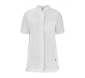 Veste de cuisine pour femme à manches courtes Lafont - 27PEPPERMC blanc