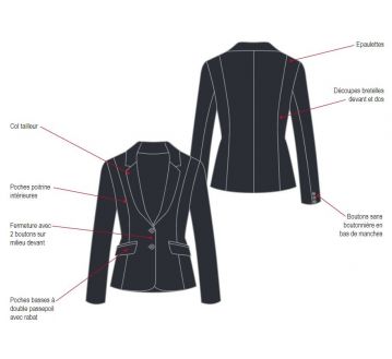 VESTE TAILLEUR FEMME SYRAH - LAFONT