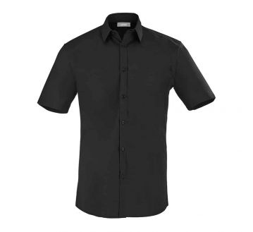 Chemise pour homme à manches courtes Lafont - 22CAPUC noir