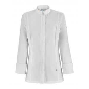 Veste de cuisine pour femme à manches longues Lafont - 27CRISMLFE blanc
