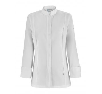 Veste de cuisine pour femme à manches longues Lafont - 27CRISMLFE blanc