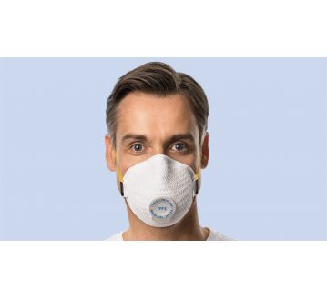 BOITE 8 MASQUES RESPIRATOIRE A SOUPAPE FFP3 AIR SEAL 370515 - MOLDEX