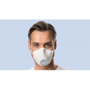 BOITE 20 MASQUES RESPIRATOIRE A SOUPAPE FFP3 255501 - MOLDEX 2