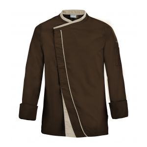 Veste de cuisine pour homme Lafont - 27MINT chocolat
