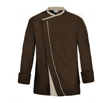 Veste de cuisine pour homme Lafont - 27MINT chocolat