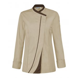 Veste de cuisine pour femme à manches longues Lafont - 27SAFFRON beige