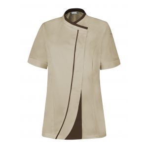 Veste de cuisine pour femme Lafont - 27GINSENG beige