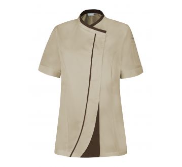 Veste de cuisine pour femme Lafont - 27GINSENG beige