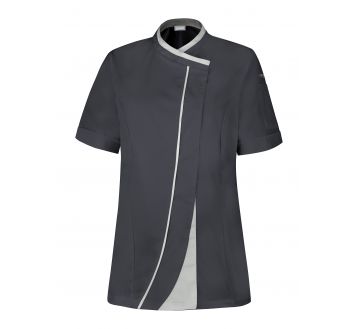 Veste de cuisine pour femme Lafont - 27GINSENG gris