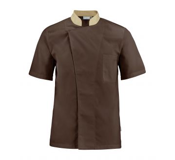 Veste de cuisine pour homme Lafont - 27TURNIP chocolat