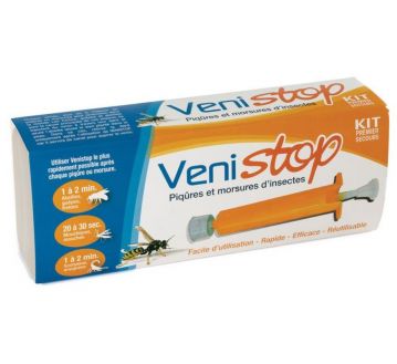 POMPE A VENIN VENISTOP PIQÛRES ET MORSURES DINSECTES - 101DCA