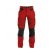 Pantalon de travail pour homme Dassy - 21HELIX rouge