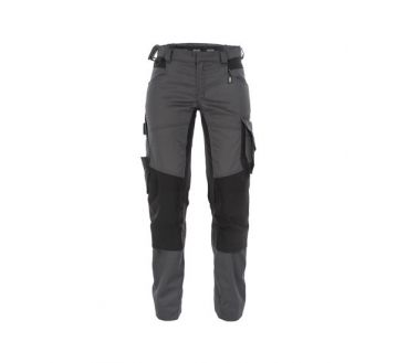 Pantalon de travail femme Dassy DYNAXFE gris et noir