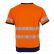 TEE-SHIRT HAUTE VISIBILITE LAMPION ANTI-UV ORANGE/MARINE - LMA