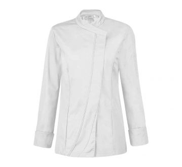 Veste de cuisine pour femme à manches longues Lafont - 27SAFFRON blanc