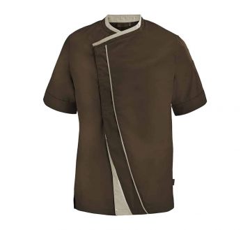 Veste de cuisine pour homme Lafont - 27PARSLEY chocolat