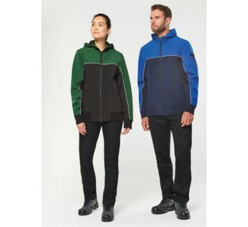 SOFTSHELL 3 COUCHES BICOLORE BIONIC ECO WK450 - TOPTEX