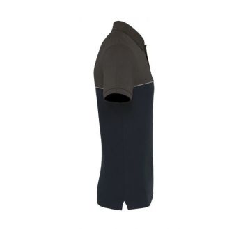 POLO BICOLORE ECORESPONSABLE UNISEXE WL210 - TOPTEX