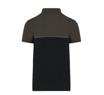 POLO BICOLORE ECORESPONSABLE UNISEXE WL210 - TOPTEX