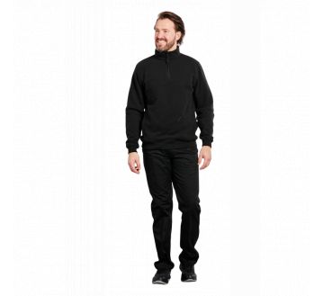 14BEN pantalon élastiqué noir pbv