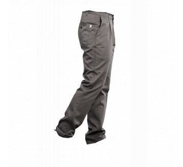 PANTALON CUISINIER P/C GRIS ELASTIQUE TAILLE 15BEG - PBV