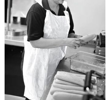 Boite distributrice de 100 tablier polyéthulène