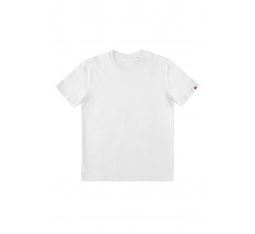 T shirt unisexe manches courtes​ Made in France Sacha de la marque ATF coloris blanc