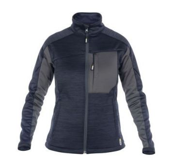 Veste polaire pour femme Dassy 24CONVEXFE noir et gris