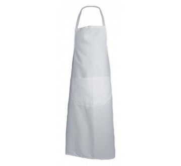 Tablier à bavette PBV - 2732AB blanc