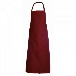 Tablier à bavette PBV - 2732AB bordeaux