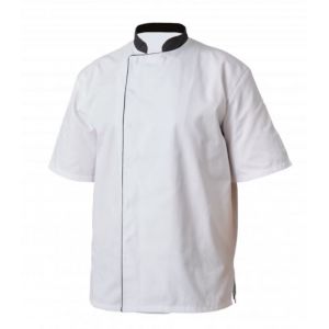 Veste de cuisine à manches courtes mixte PBV - 27VALIN