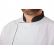 VESTE CUISINE MIXTE M.COURTES BLANC/NOIR VALIN PC PRESSIONS - PBV