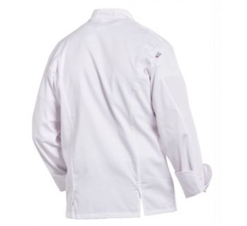 VESTE CUISINIER COTON A PRESSIONS - 16AP110 - PBV