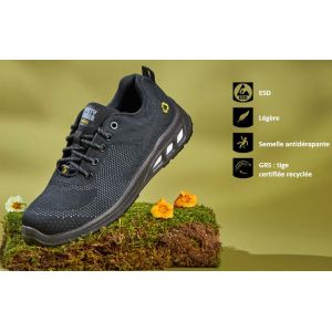 CHAUSSURES DE SECURITE ECOFITZ BASSES S1P - SAFETY JOGGER 2