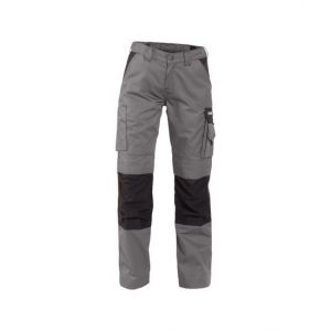 Pantalon de travail femme Dassy Boston noir et gris 2