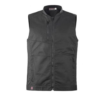 Bodywarmer mixte écoresponsable de la marque LAFONT coloris noir