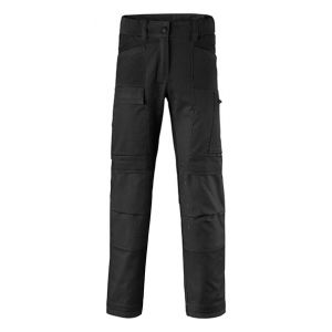 Pantalon chantier femme écoresponsable de la marque Lafont gamme SENS coloris gris/noir 2