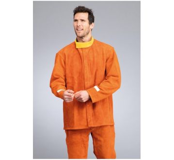 Veste soudeur anti-chaleur tout croûte RHT by EDC Protection