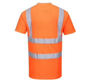 TEE SHIRT HAUTE VISIBILITE ORANGE CL2 RT23 - PORTWEST