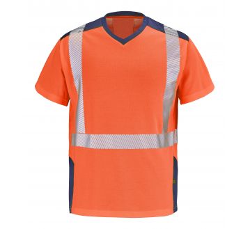 Tee-shirt à manches courtes Cepovett GHARBI FLUO SAFE XP orange